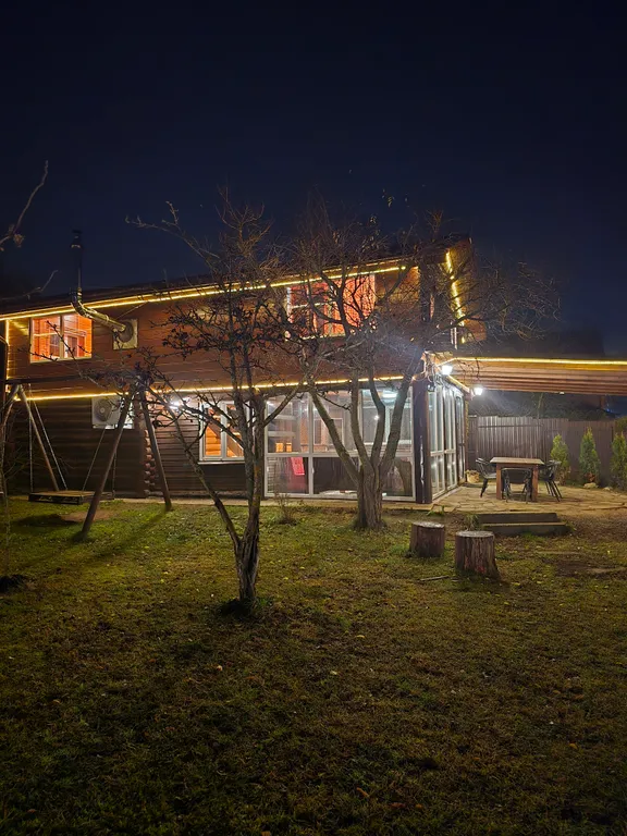 Дом с баней с панорамным видом на Минское море