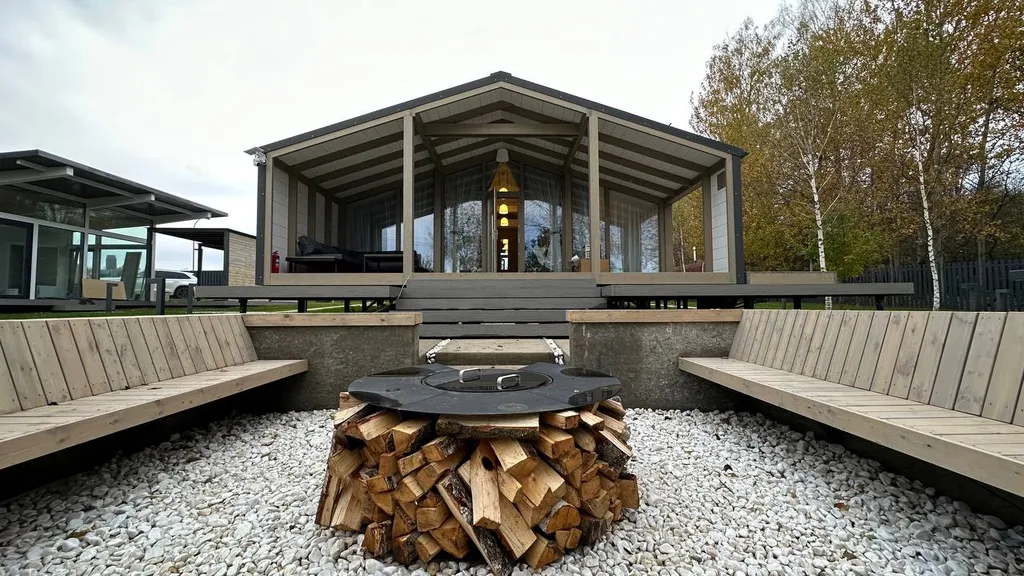 Моя атмосфера - дом у леса, с Баней на дровах, чаном и костровой зоной