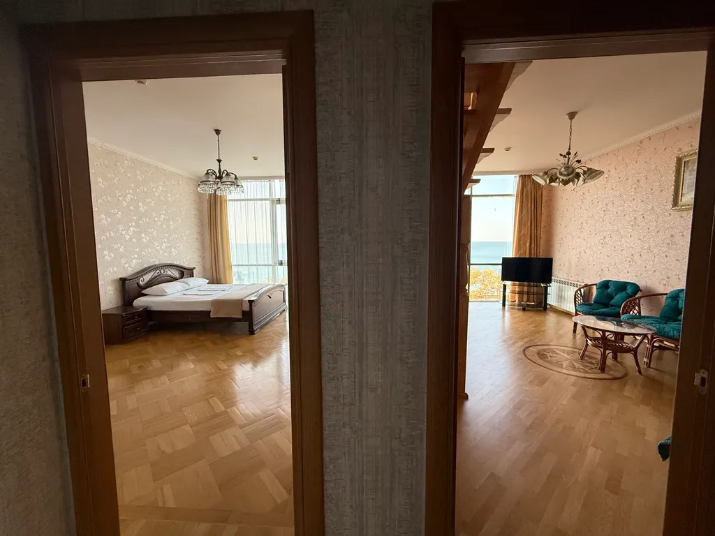 Квартира Двухэтажная квартира с панорамным видом на море — Лазаревское