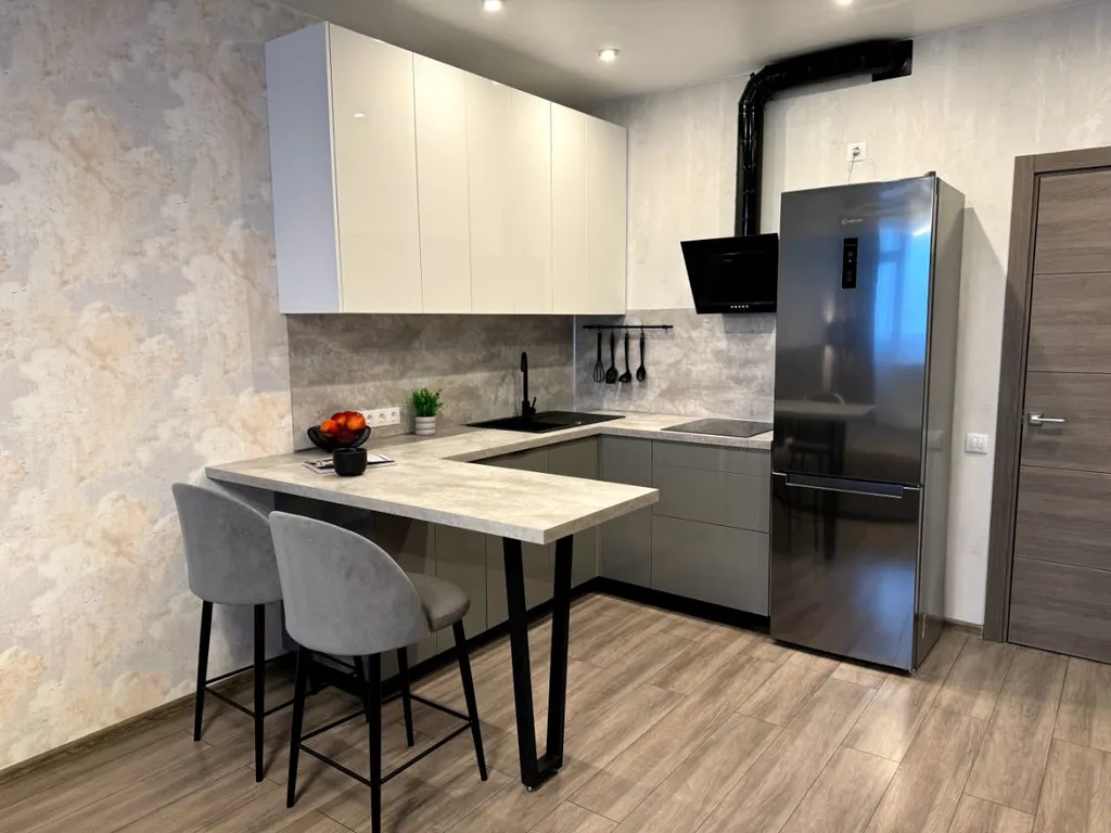 Уютная студия с дизайнерским ремонтом у метро Девяткино