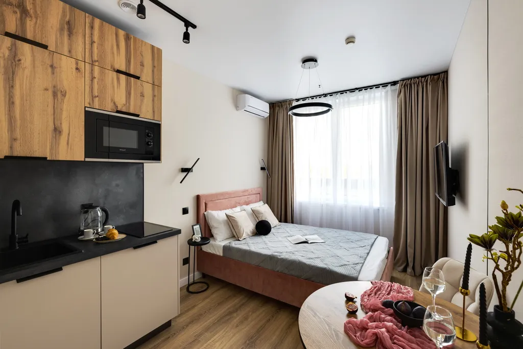 Квартира Квартира Дизайнерская студия на ботаническом саду — Москва