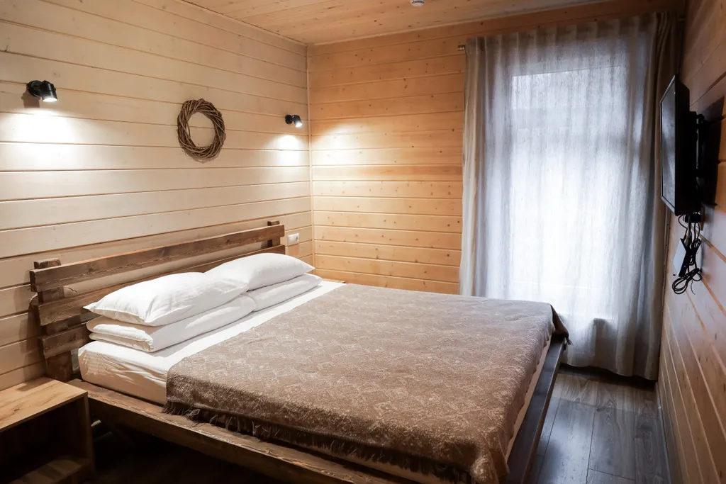 Барн хаус с банным чаном