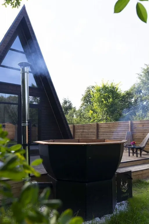 А-фрейм уютные вечepa