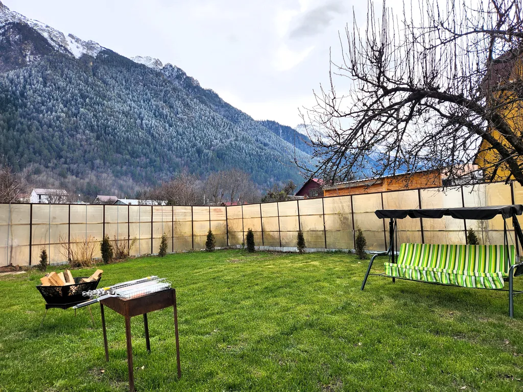 Уютный дом на 8 гостей с баней, с видом на горы Теберды