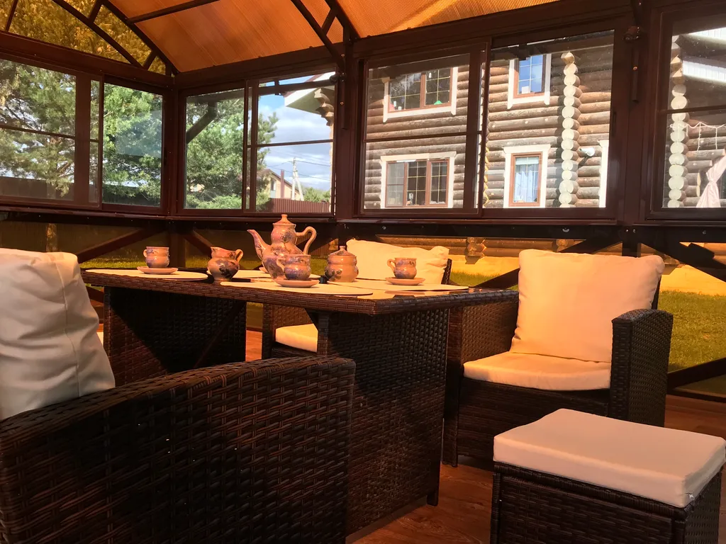 Загородный дом с русской баней на дровах