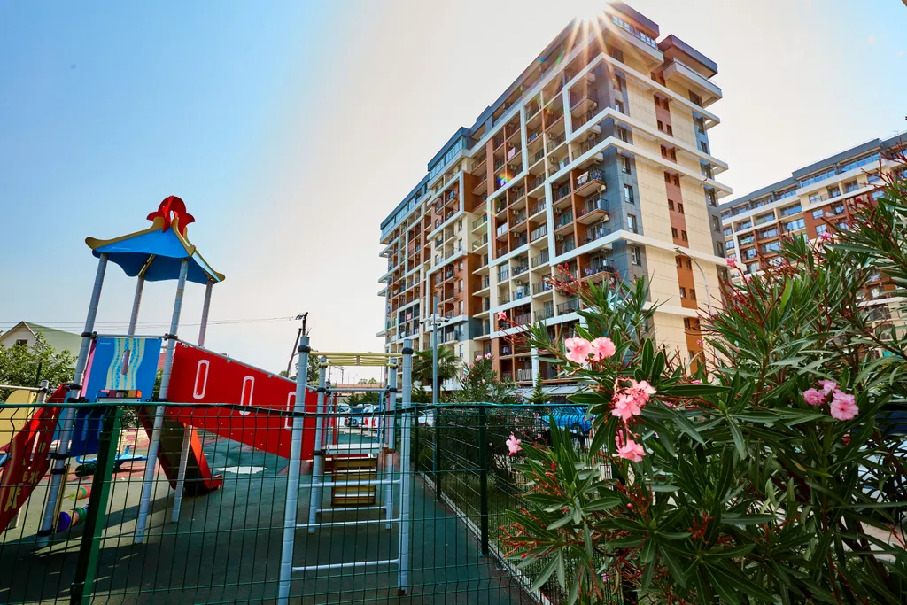 Студия с потрясающим видом на море и горы