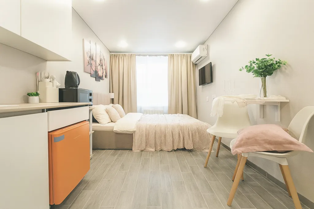 Уютная комната в апарт-отеле на Дворце Спорта