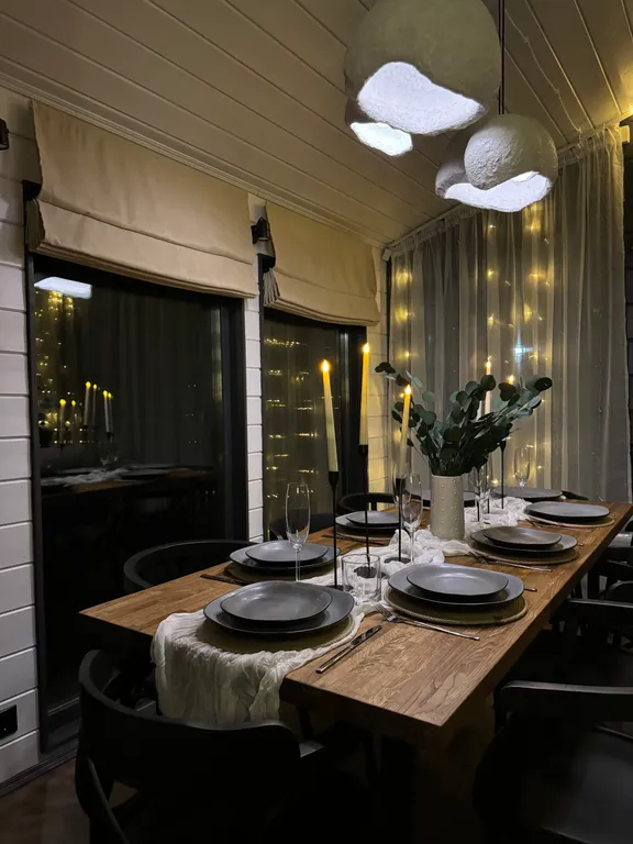 Уютный дом с чаном и баней