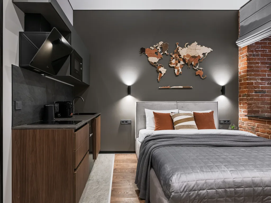 Квартира Квартира Стильный LOFT 3 у Кремля — Москва