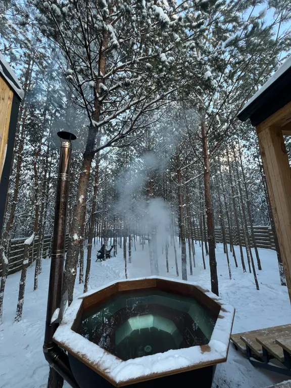 Дом 52m2 — чан, кухня, Wi-Fi