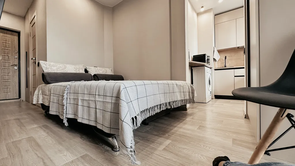 Квартира с бесконтактным заселением, с закрытой парковкой