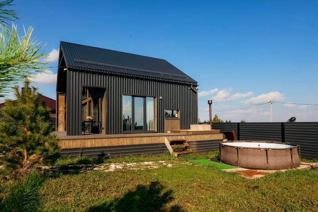 Уютно Ижевск. Барн-Хаус возле горнолыжного курорта Чекерил