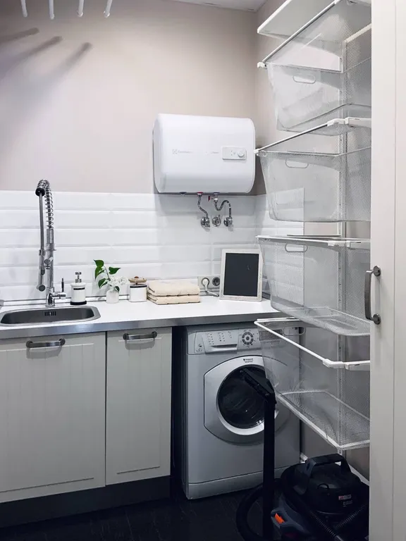 Квартира Атмосферная квартира с панорамным видом и 2-мя спальнями — Москва