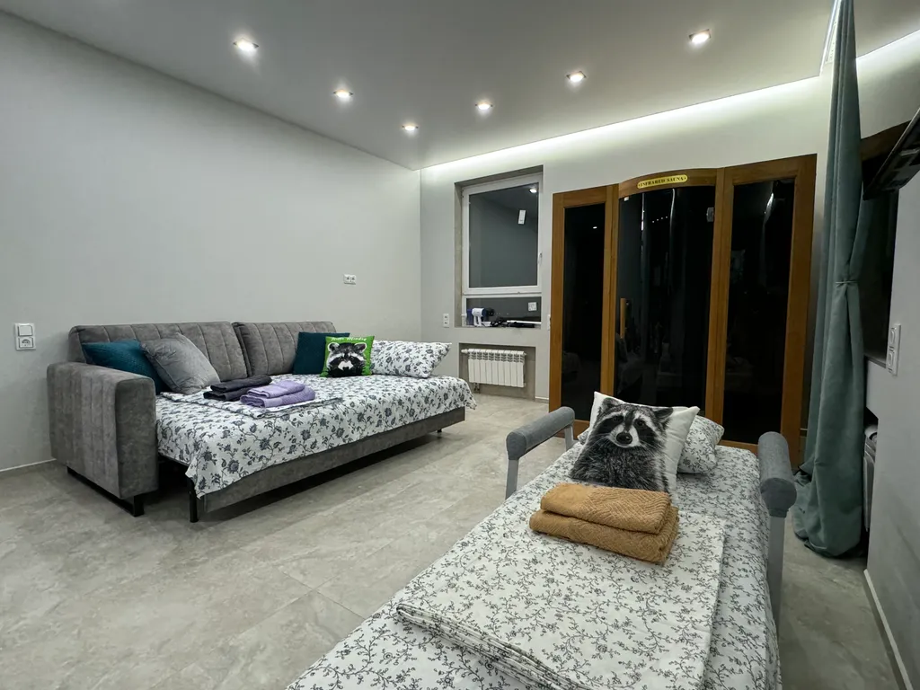 Квартира Квартира Relax sauna apartments рядом с Крокус и Чкалов арена — Москва