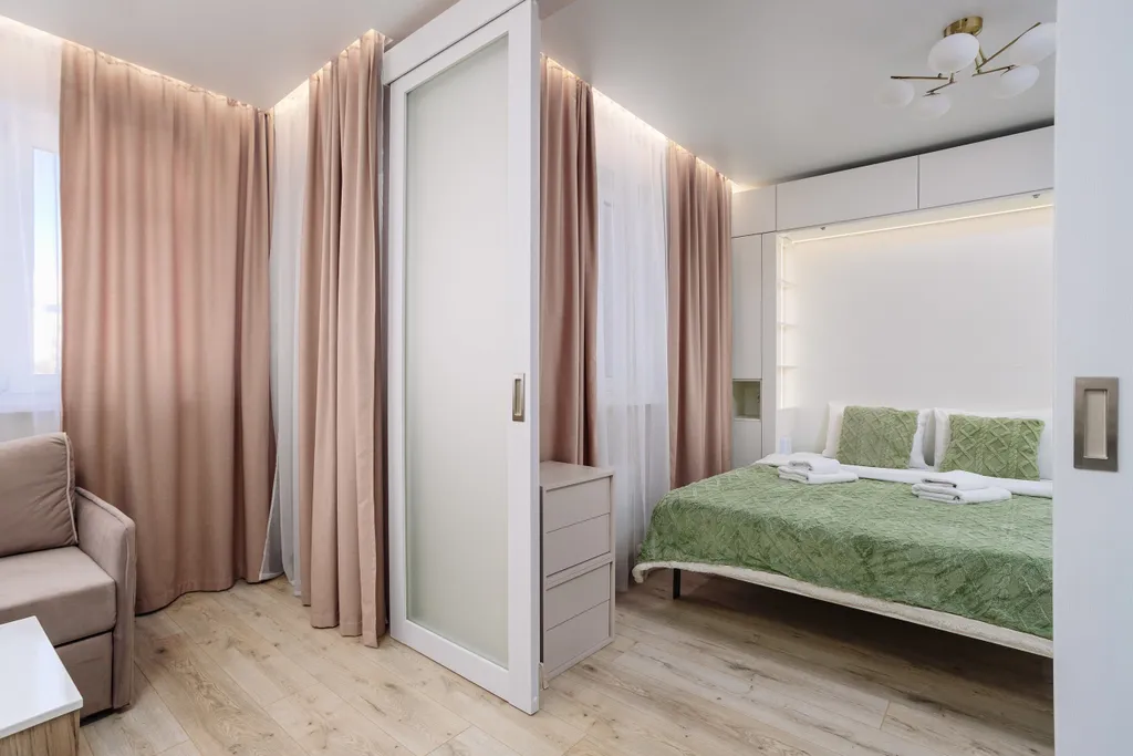 Квартира Квартира Современная 1-комнатная рядом с Сириус Арена — Сириус