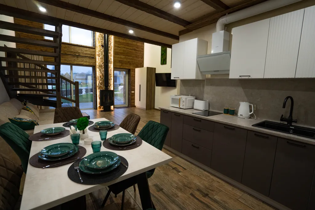 Уютный дом в стиле Шале