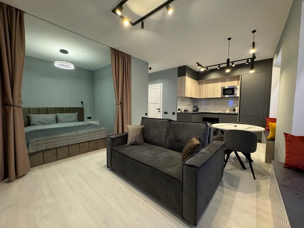 Квартира Апартаменты-студия в центре города в новом дoме бизнec-клаcса — аренда посуточно в Петрозаводск