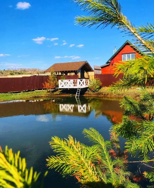 Коттедж с баней и чаном у озера — аренда посуточно в Томск