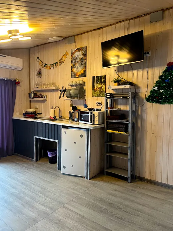 Уютный номер с видом на горы