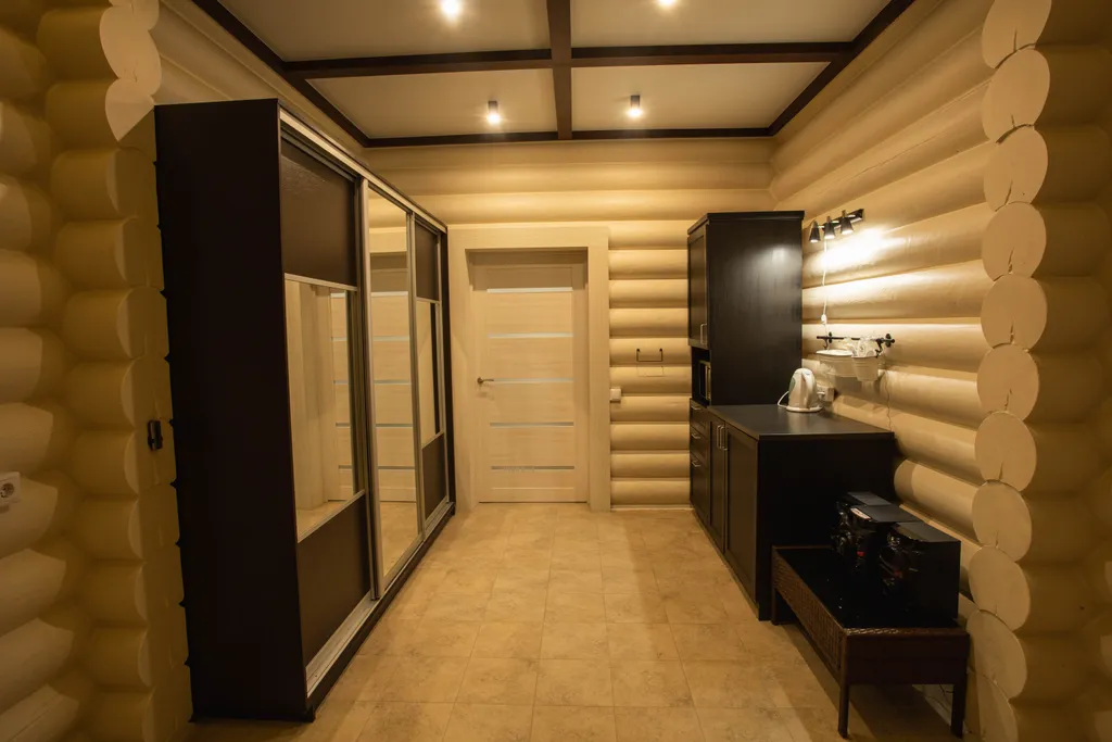 Уютный дом у реки с банным комплексом и бассейном