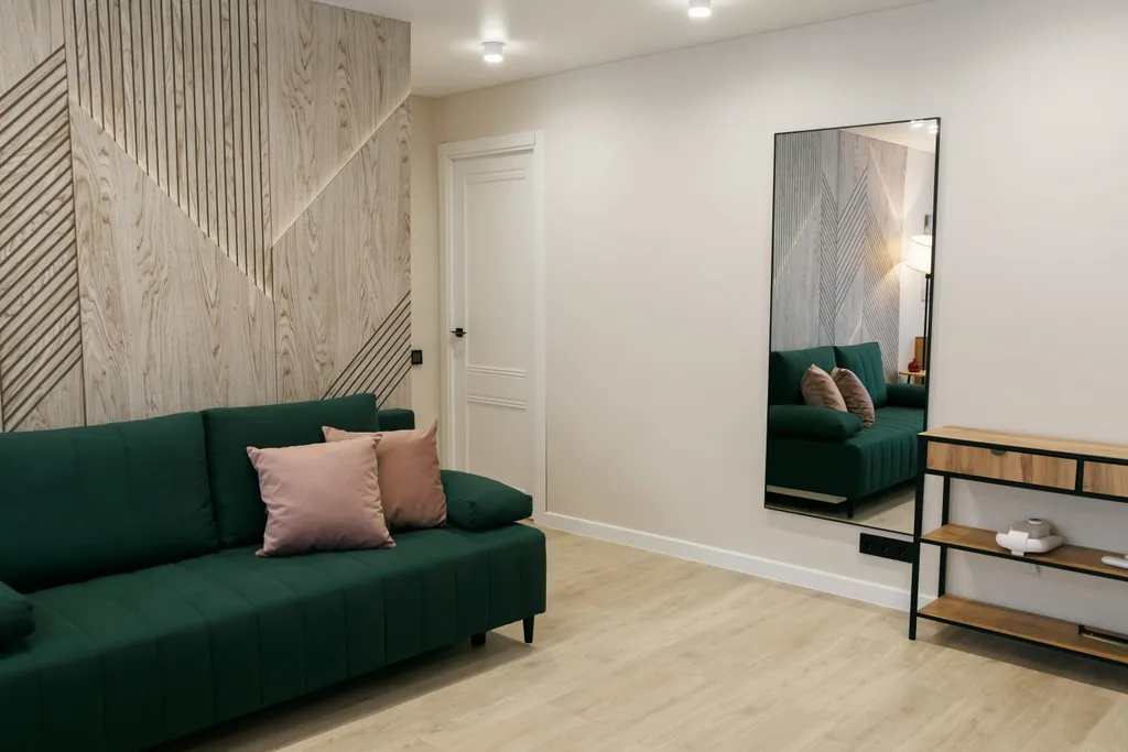 Новая квартира с 2-мя спальнями и большой кухней-гостиной