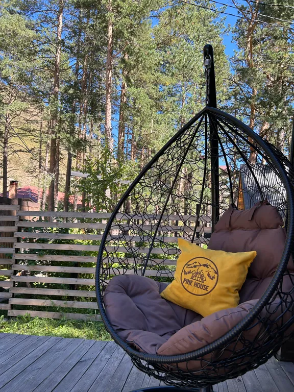 Pine house А-frame домик