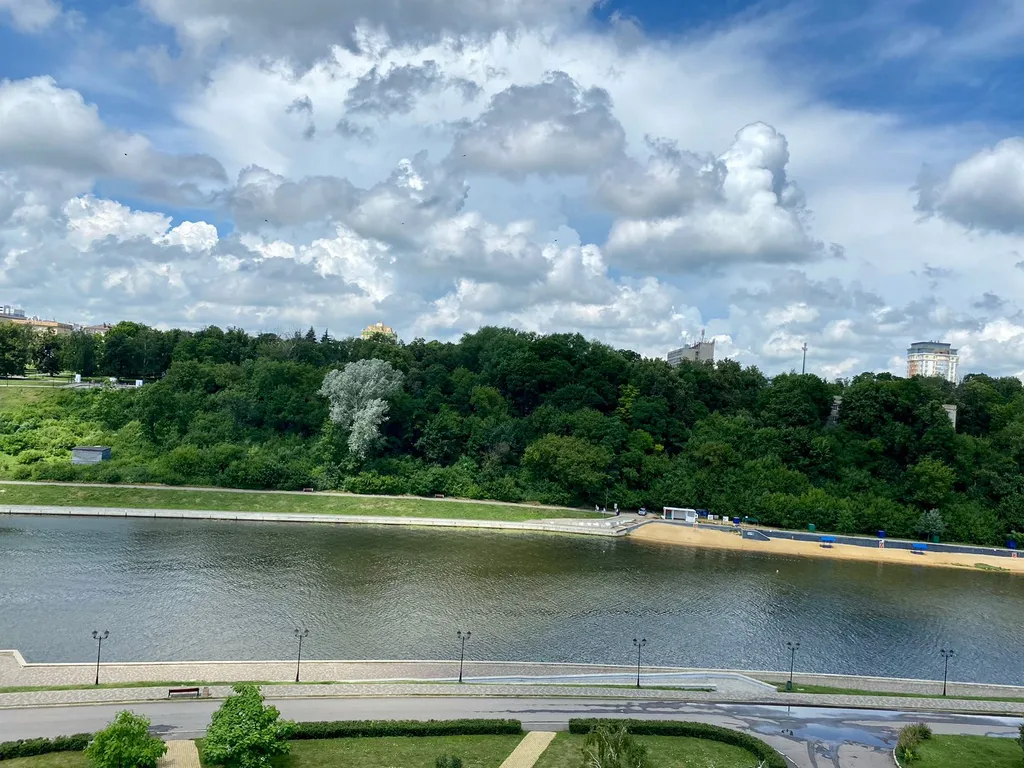 Уютная квартира с видом на реку