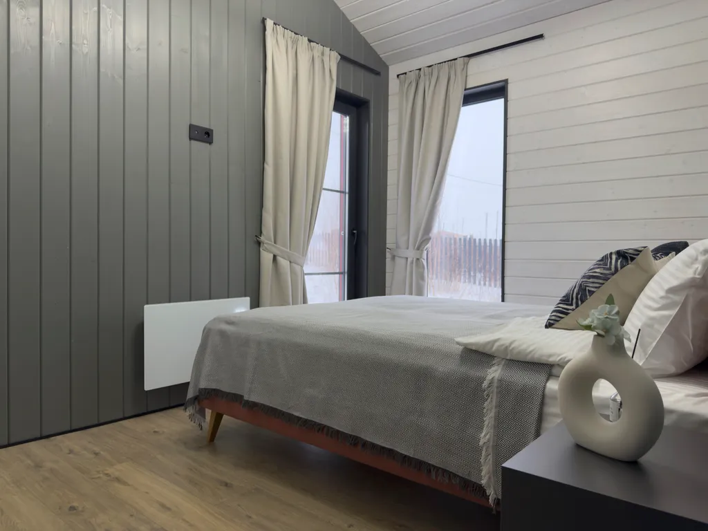 Коттедж Коттедж Новый, тёплый барнхаус с сауной и купелью — Проводник