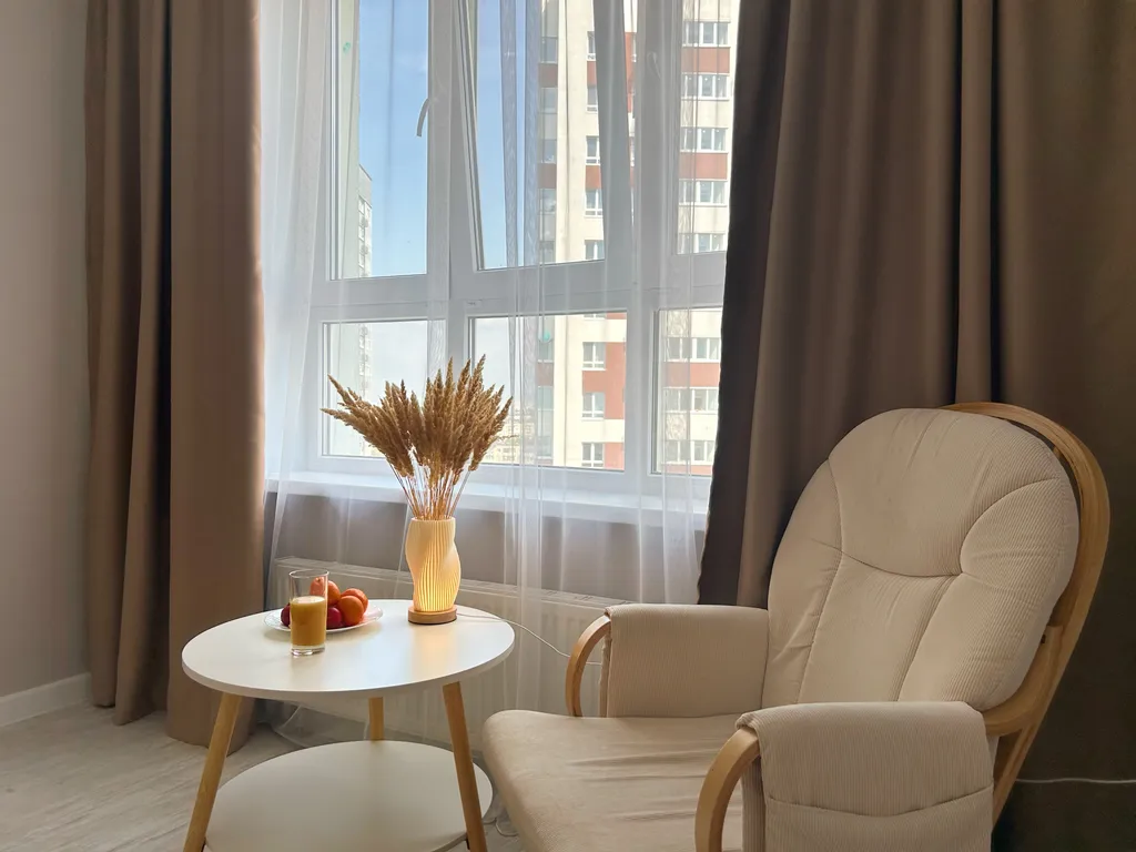 Квартира на 17 этаже у моста