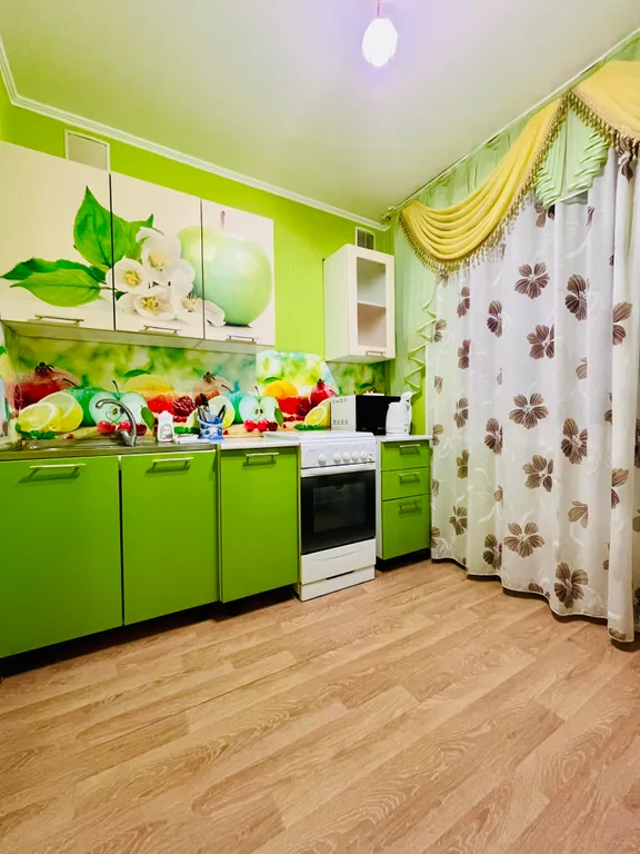 Уютная однокомнатная квартира с тремя раздельными спальными местами