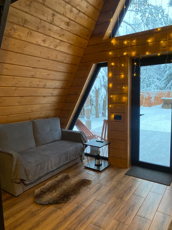 Уютный дом A-frame