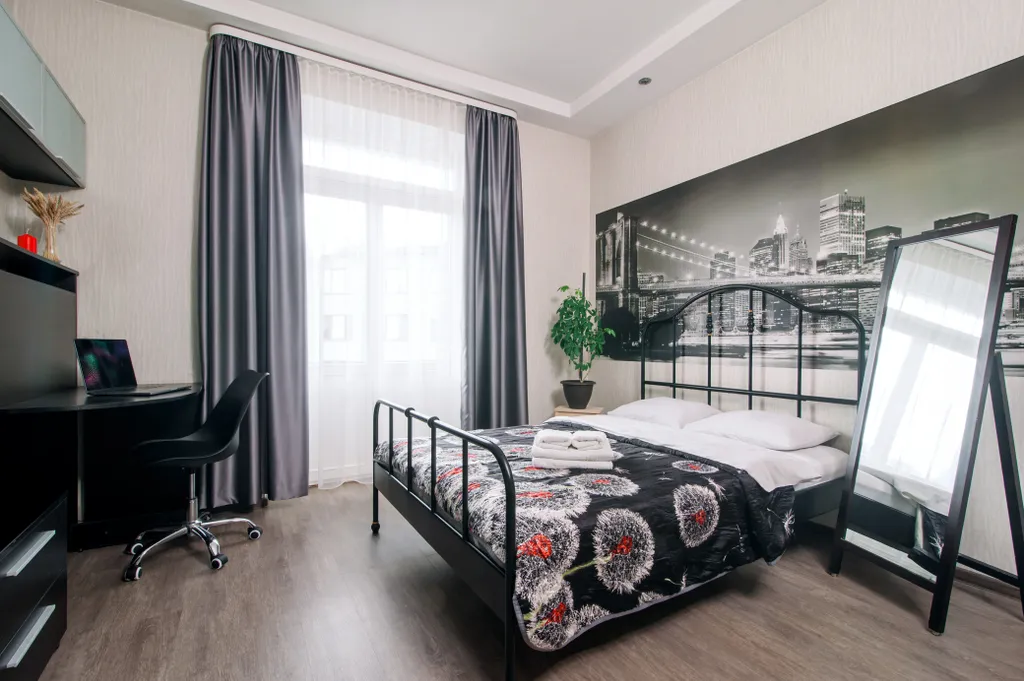 Квартира Уютная 3-комнатная квартира с 3 спальнями в центре Минска — Минск