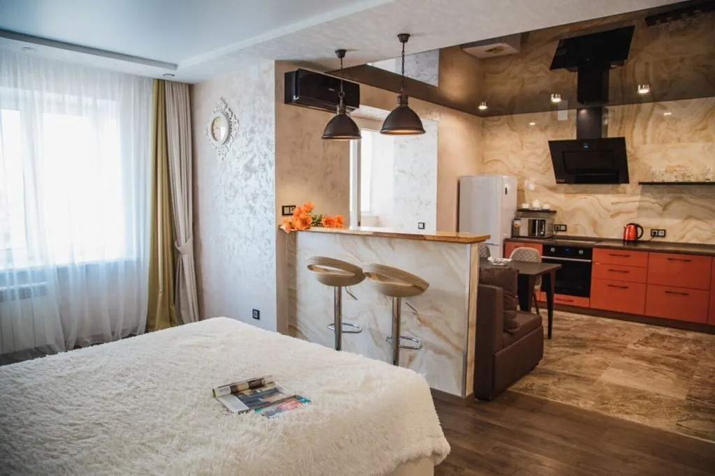 Уютная квартира с дизайнерским ремонтом