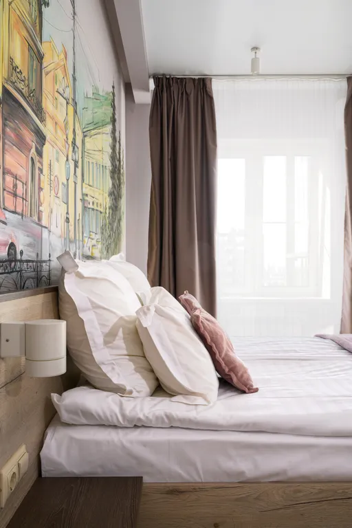 Уютная квартира с дизайнерским ремонтом с видом на реку