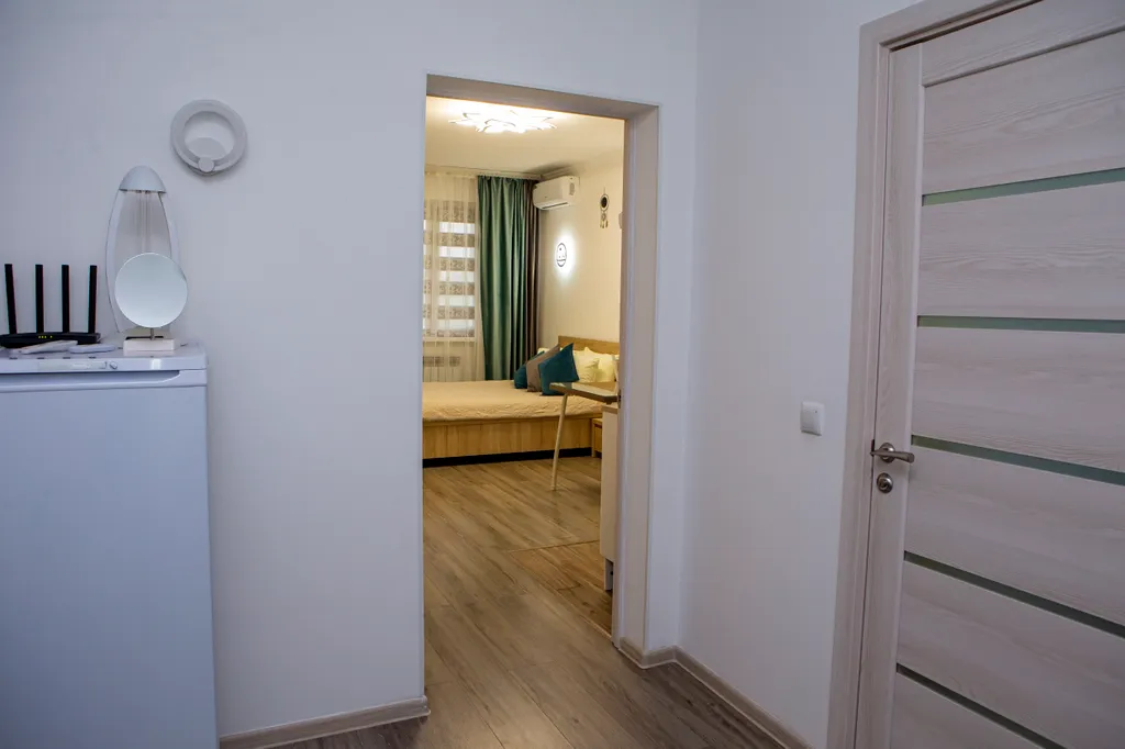 Уютная студия с видом на горы