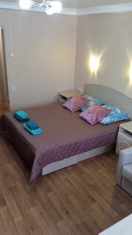 Уютная студия с видом на гору Железную и каскадную лестницу