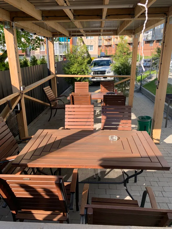 Апартаменты с баней, камином, мангальной зоной и террасой на крыше