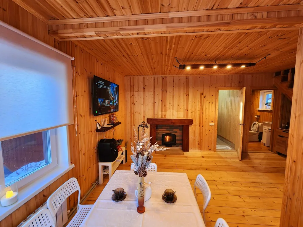 Дом с баней рядом с городом