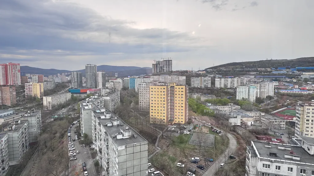 Квартира Квартира Уютная евродвушка на 23 этаже с видом на сопки — Владивосток