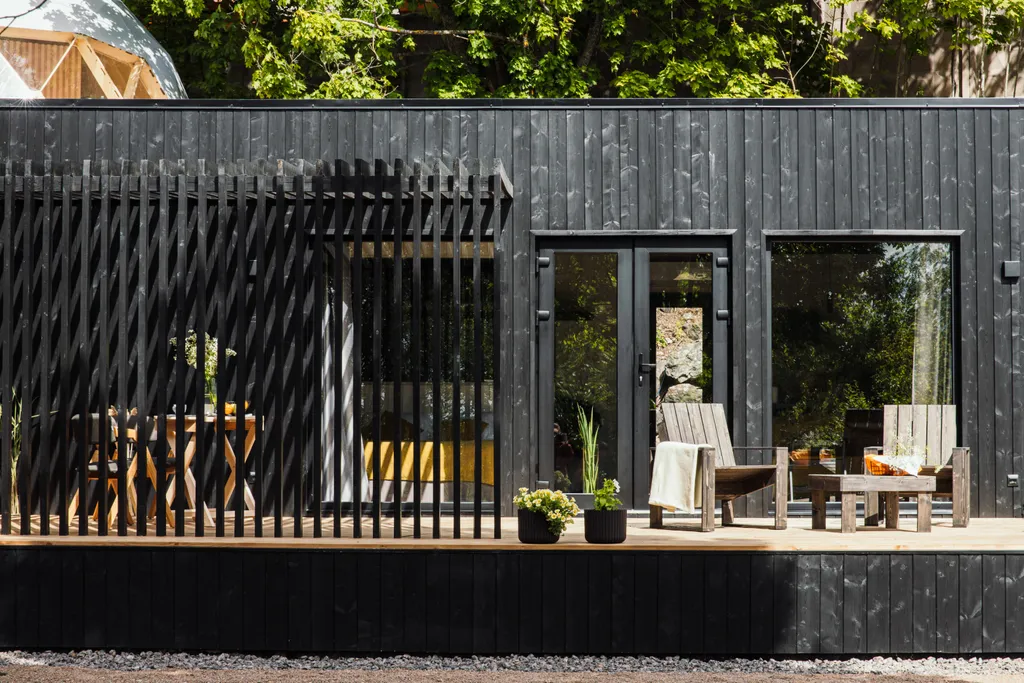 Просторный Лодж на берегу залива