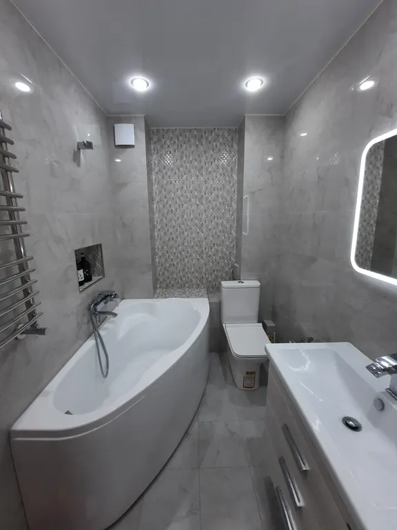 Светлая, чистая квартира в новом доме с евроремонтом