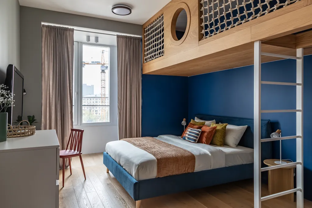 Квартира Просторная квартира с проектором и детской игровой зоной у м. ВДНХ — Москва