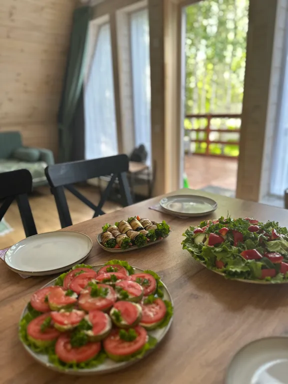 Уютный новый дом А-frame Седьмой берег