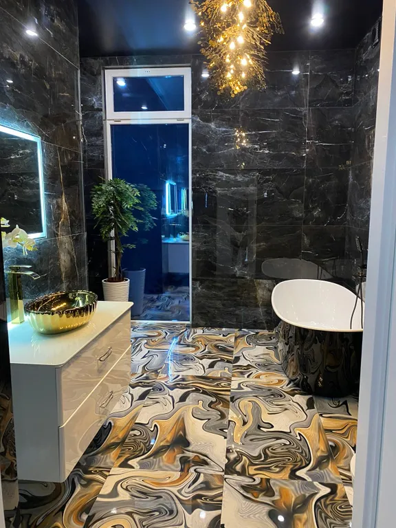 Дом с баней и теплым бассейном