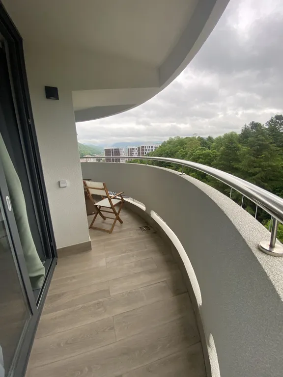 Апартаменты с отдельной спальней в закрытом апарт-отеле 4 *