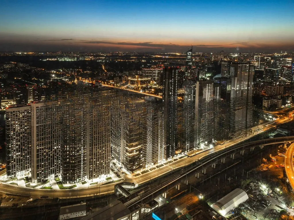 Квартира Квартира Дизайнерская студия рядом с Москва-Сити в ЖК Hеadlinеr — Москва