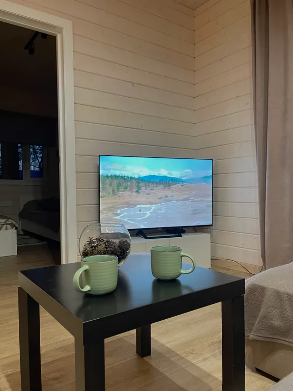 Уютный дом с живописным видом на лес