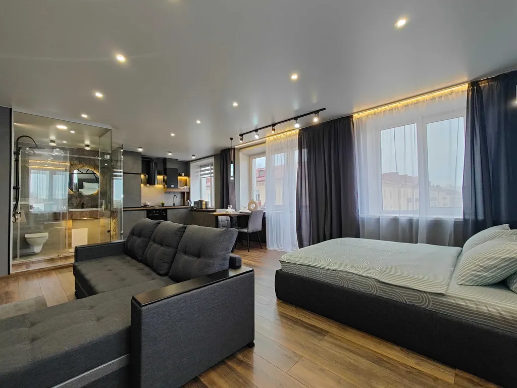 1-комнатная на площади Ленина