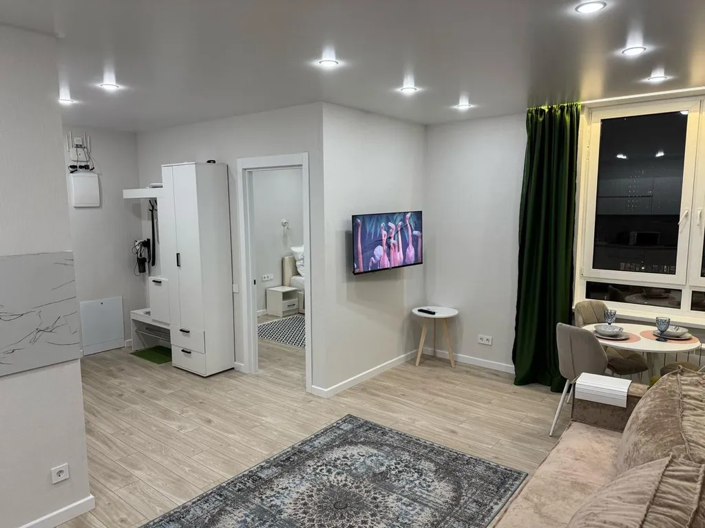 Квартира Квартира Студия до 4-х гостей — Новоивановское