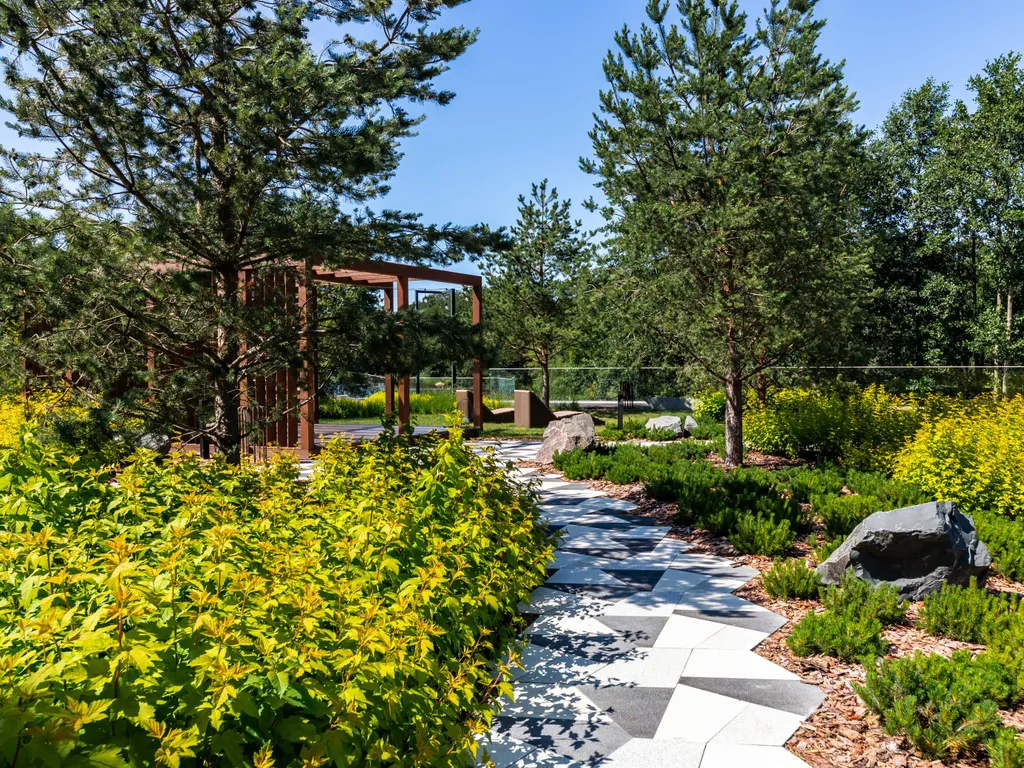 Апарт Aquamarine Resort в доме с бассейном и сауной возле залива